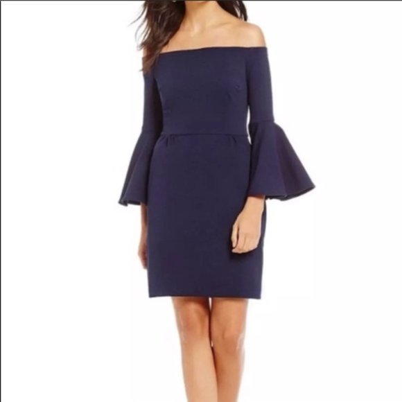 NWT Trina Turk Miley off the Shoulder Dress 2 - Picture 4 of 14